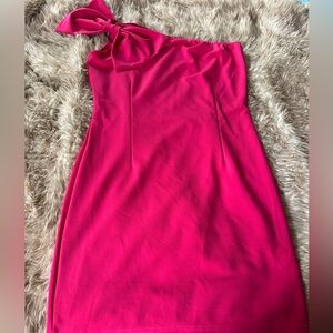 Pretty Garden One-Shoulder Dress